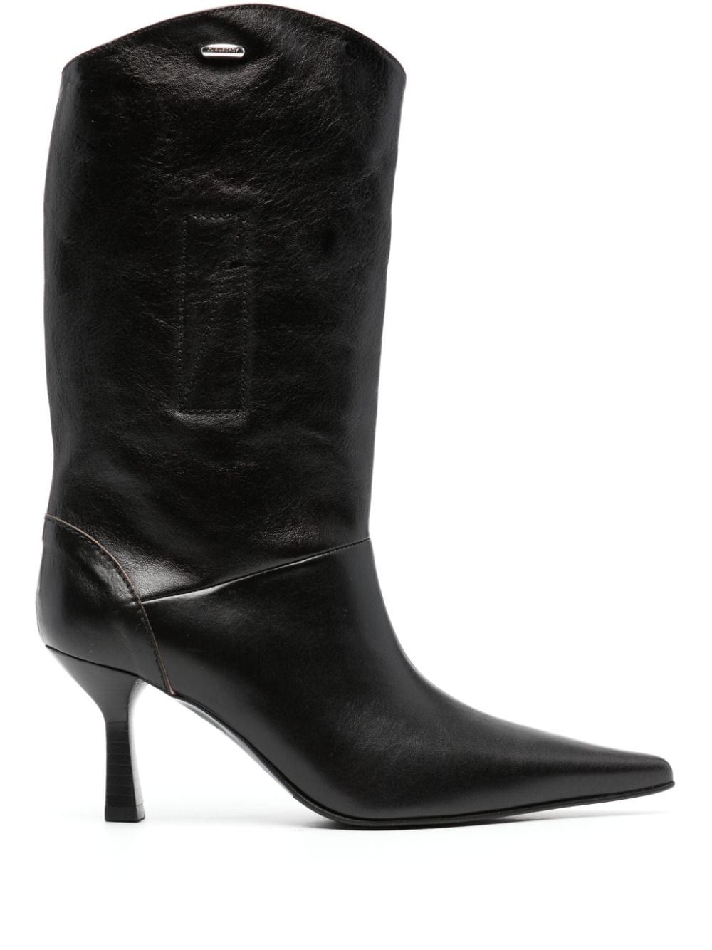 OUR LEGACY Envelope 100mm leather boots - Black von OUR LEGACY