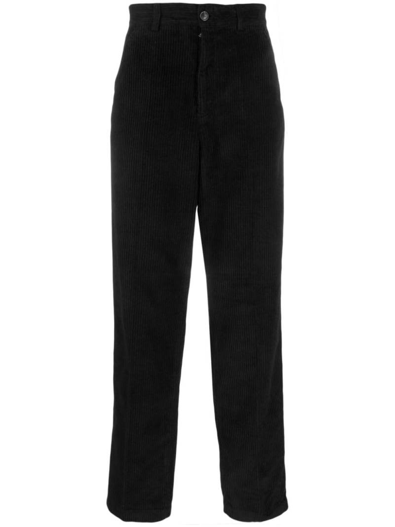 OUR LEGACY corduroy cotton chino trousers - Black von OUR LEGACY