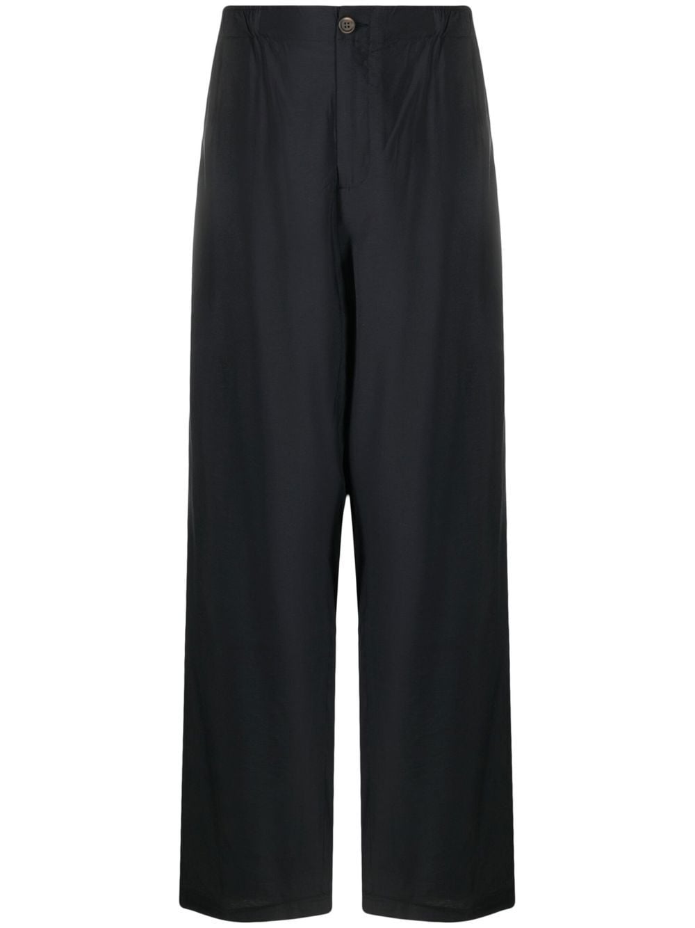 OUR LEGACY high-waisted wide-leg trousers - Black von OUR LEGACY