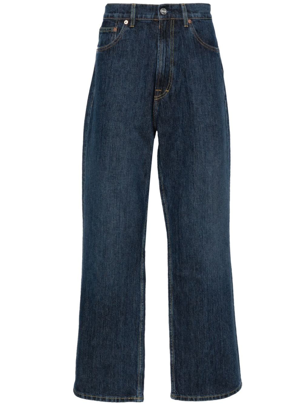 OUR LEGACY ripstop straight jeans - Blue von OUR LEGACY