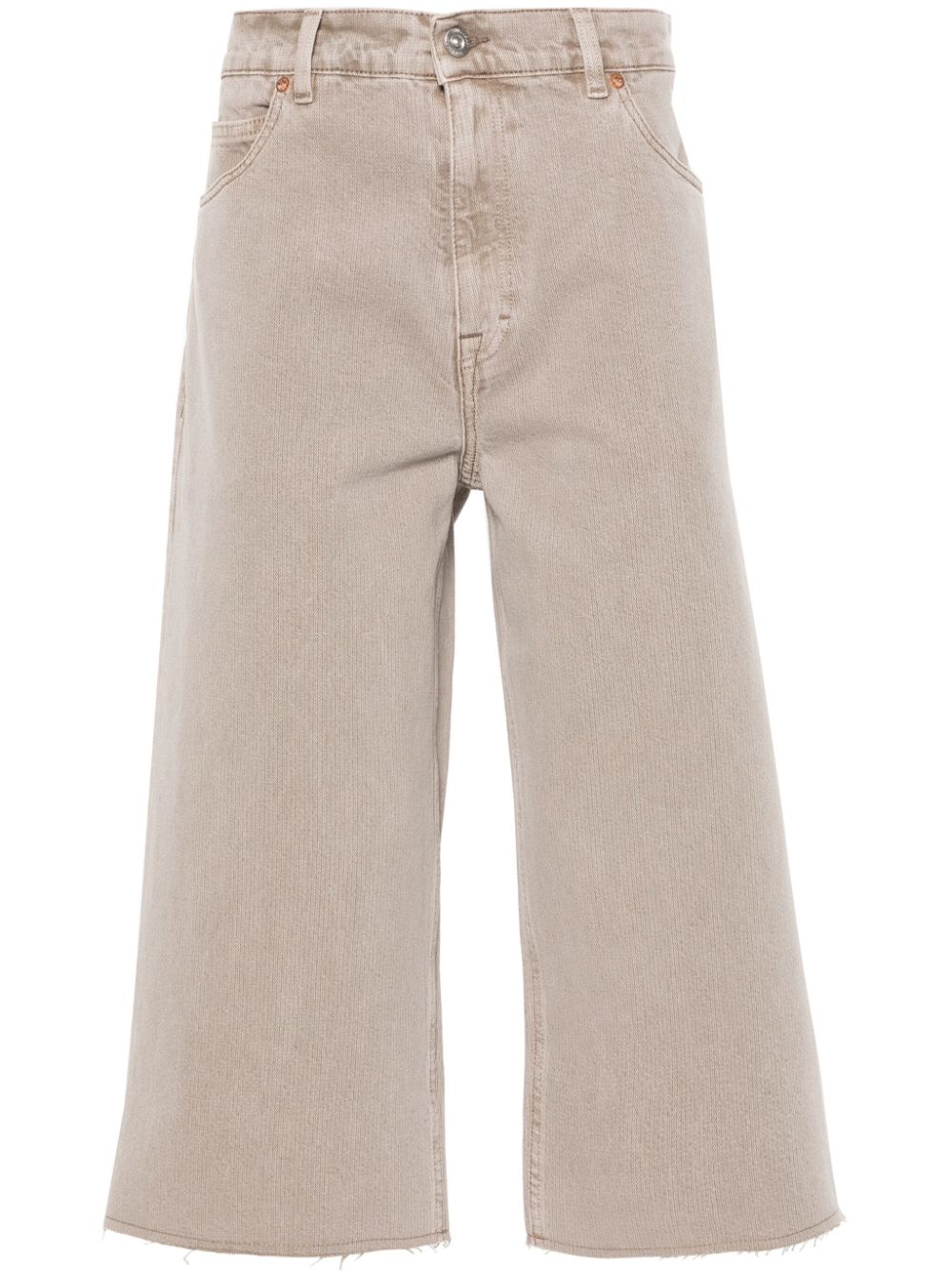 OUR LEGACY wide-leg cropped trousers - Neutrals von OUR LEGACY