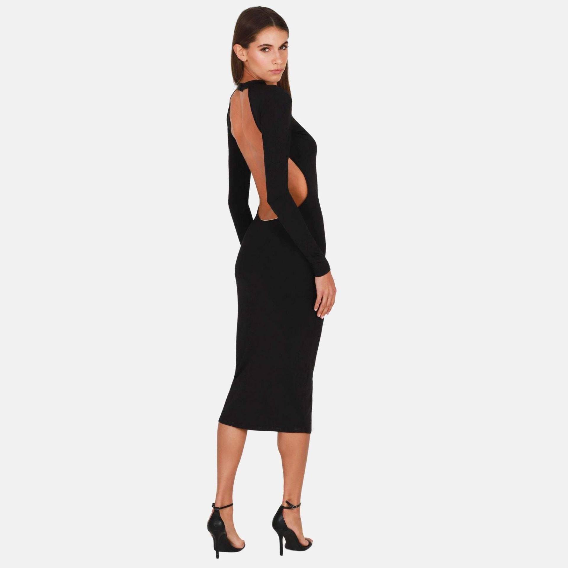 Becca Dress Damen Schwarz M von OW Collection