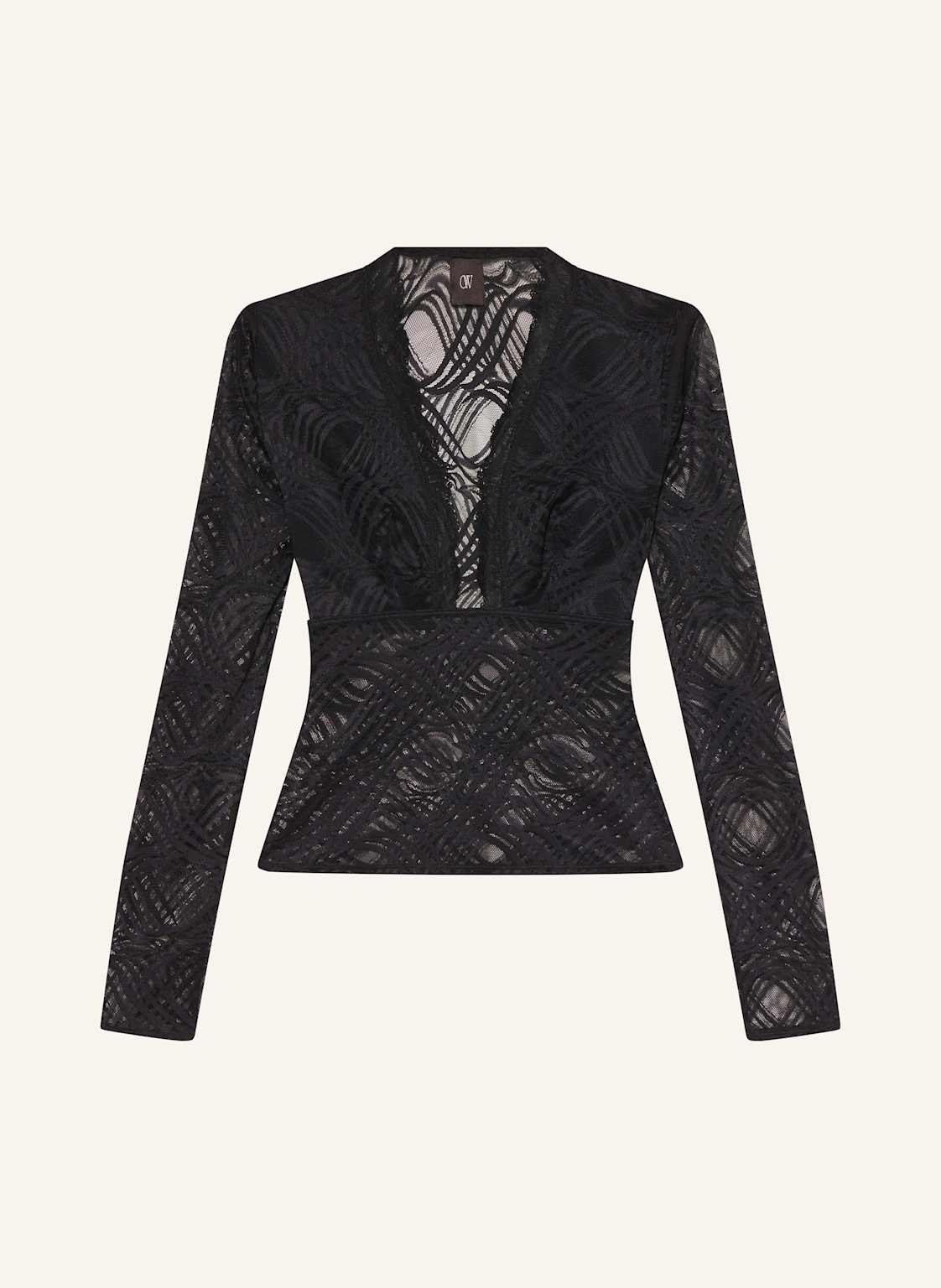 Ow Collection Longsleeve Lexi schwarz Ow Collection Longsleeve Lexi schwarz von OW Collection