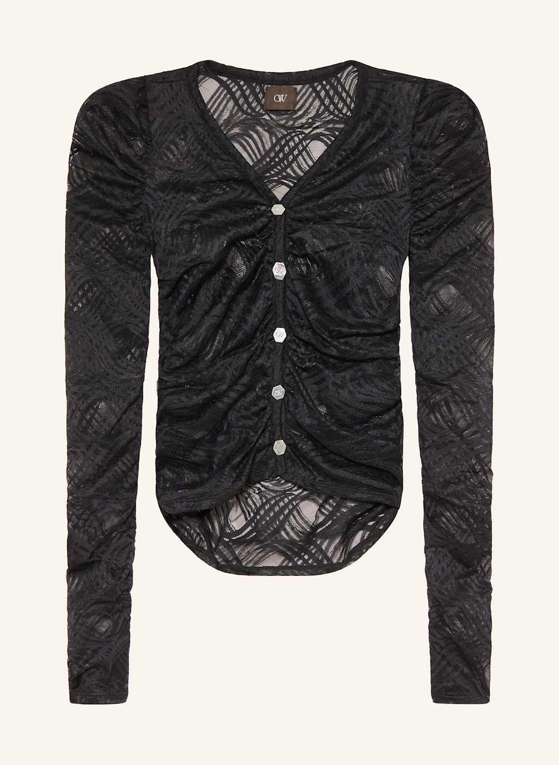 Ow Collection Spitzenjacke Wanted schwarz Ow Collection Spitzenjacke Wanted schwarz von OW Collection