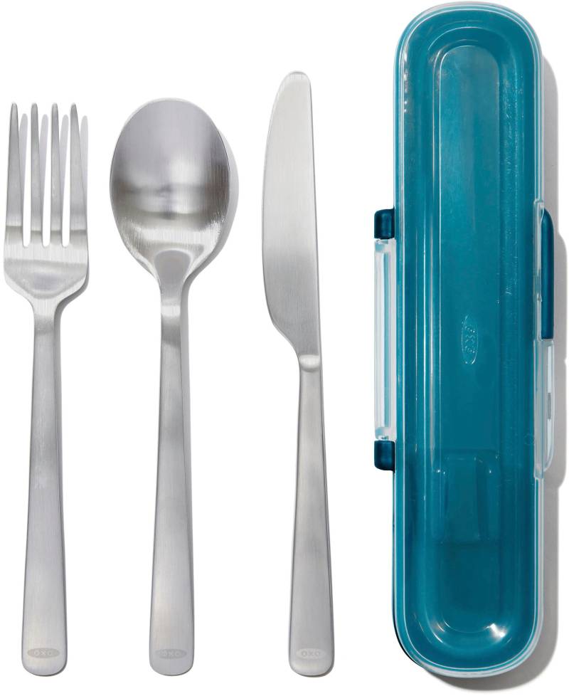 OXO Good Grips Besteck-Set, (Set, 4 tlg.), mit Aufbewahrungsbox von OXO Good Grips