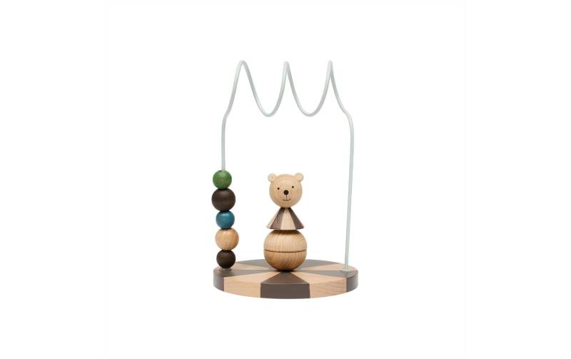OYOY Motorikschleife »Circus Bear Abacus 15 x 15 x 23,8 cm« von OYOY