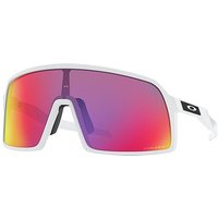 OAKLEY Sportbrille Sutro S Matt White/Prizm Road weiss von Oakley