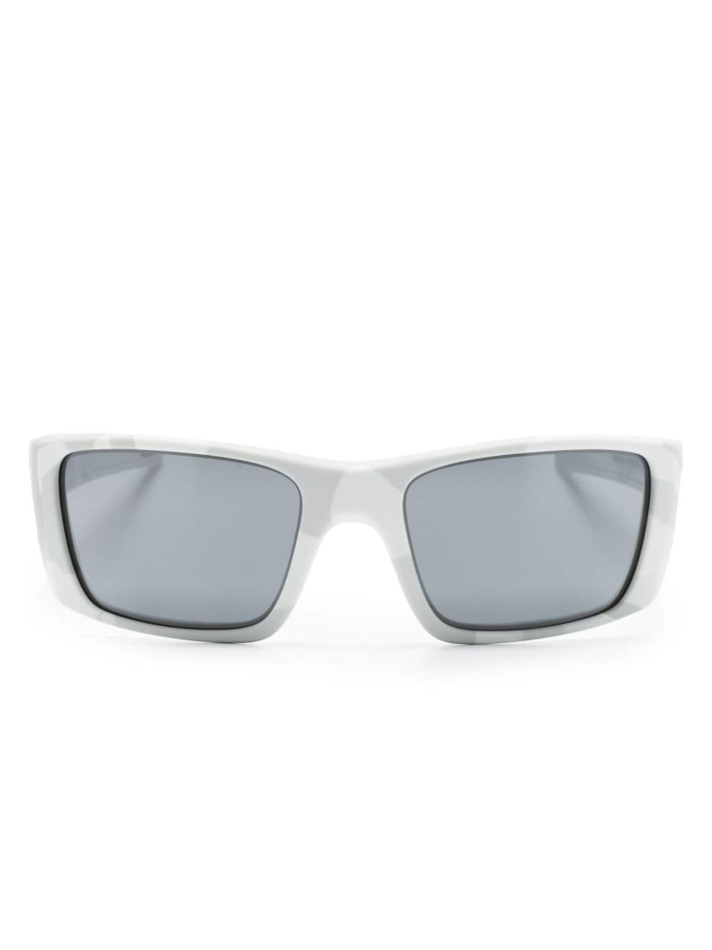Oakley OO9096 rectangle-frame sunglasses - White von Oakley