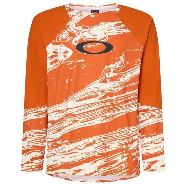 Oakley - Seeker Airline L/S Jersey - Velotrikot Gr XXL orange von Oakley