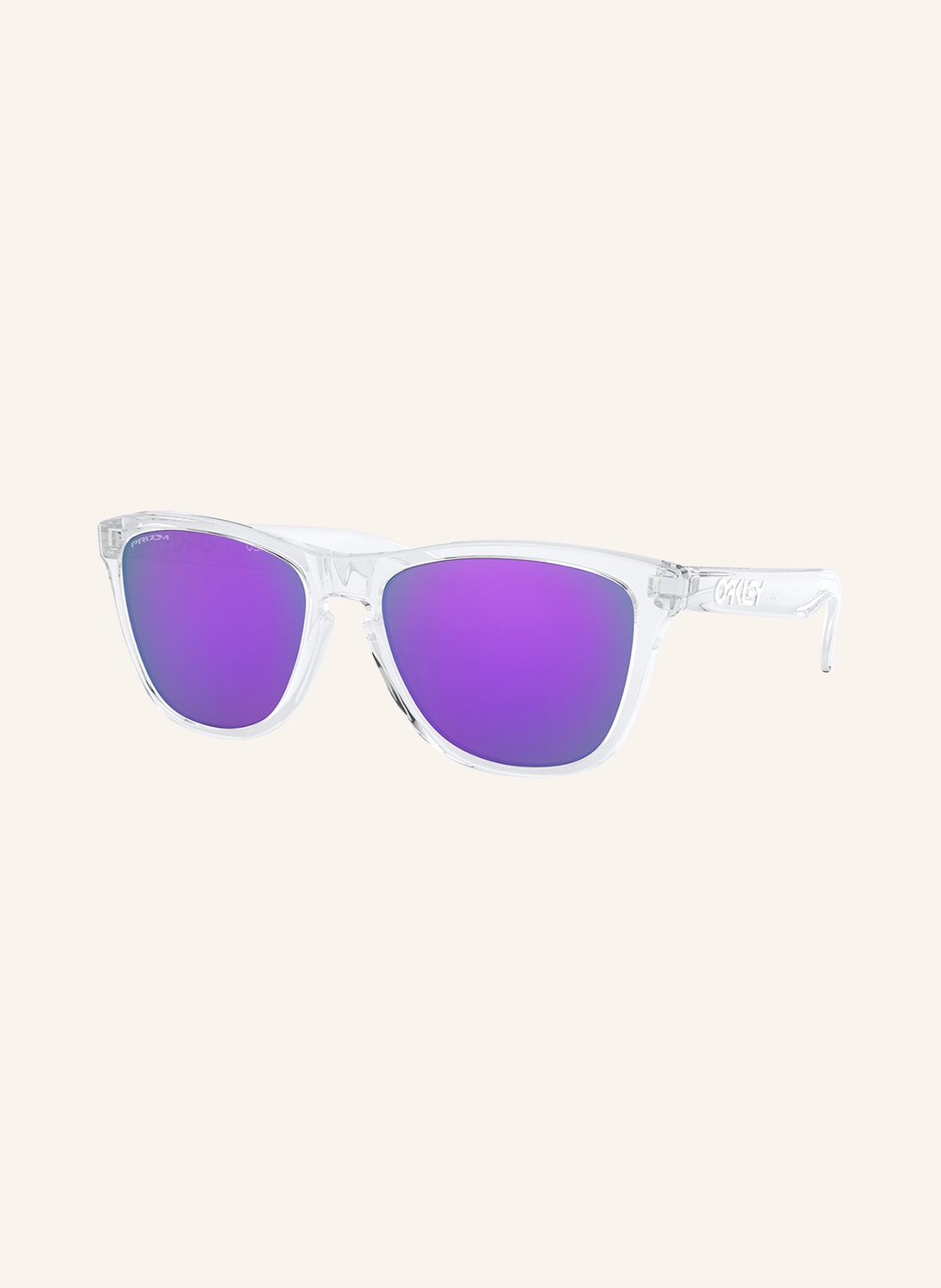 Oakley Sonnenbrille Frogskins weiss von Oakley