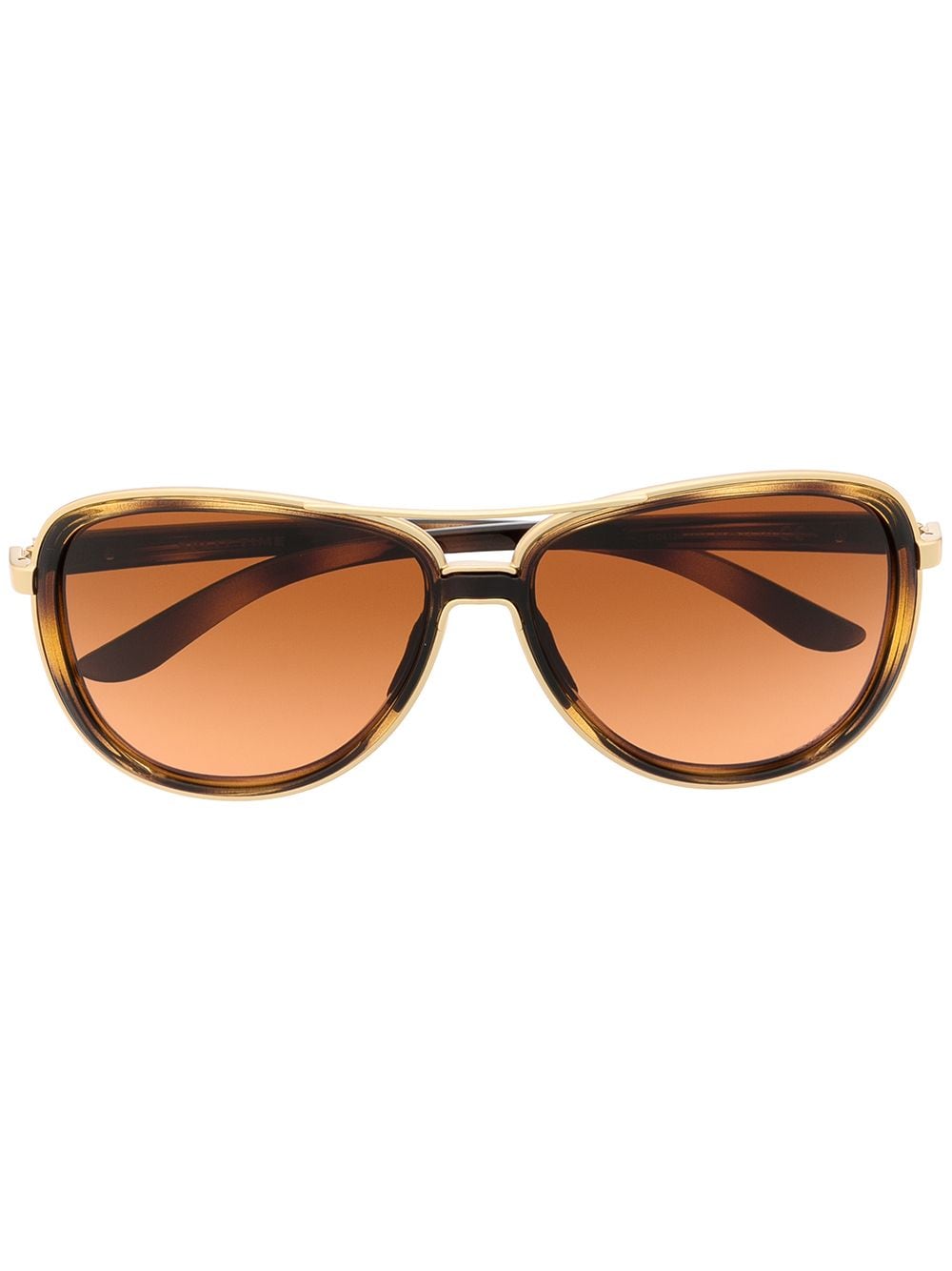 Oakley Split Time pilot-frame sunglasses - Gold von Oakley
