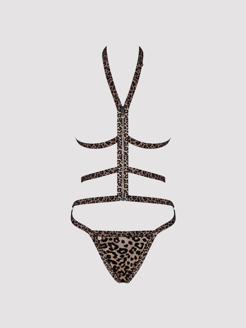 Obsessive Tigrita Dessous Set Ouvert - Amorana von Obsessive