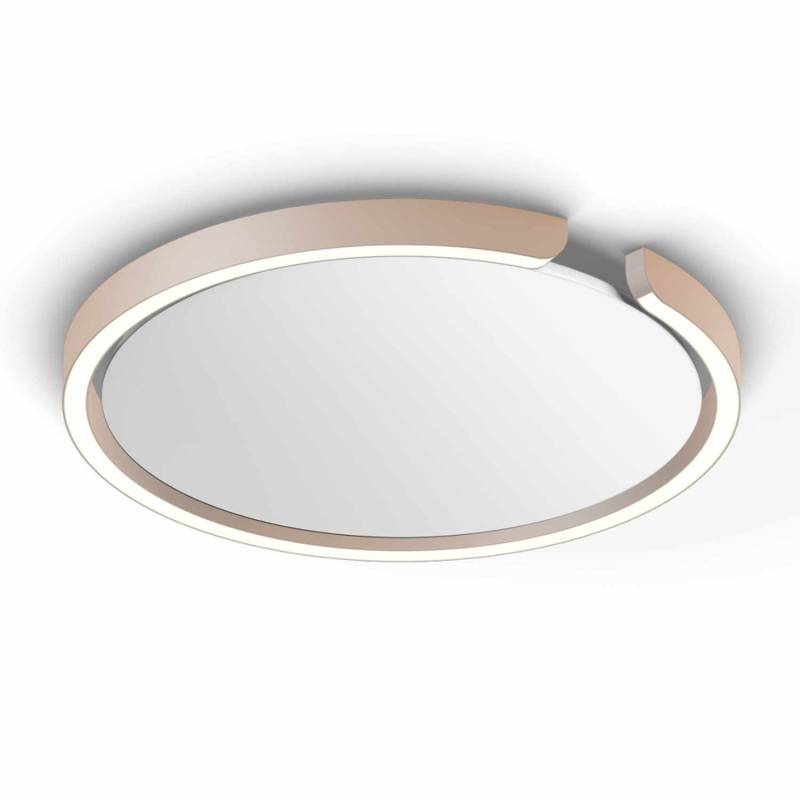 Mito Soffitto Up LED Decken-/Wandleuchte, Grösse d. 40 cm, Farbe gold matt von Occhio