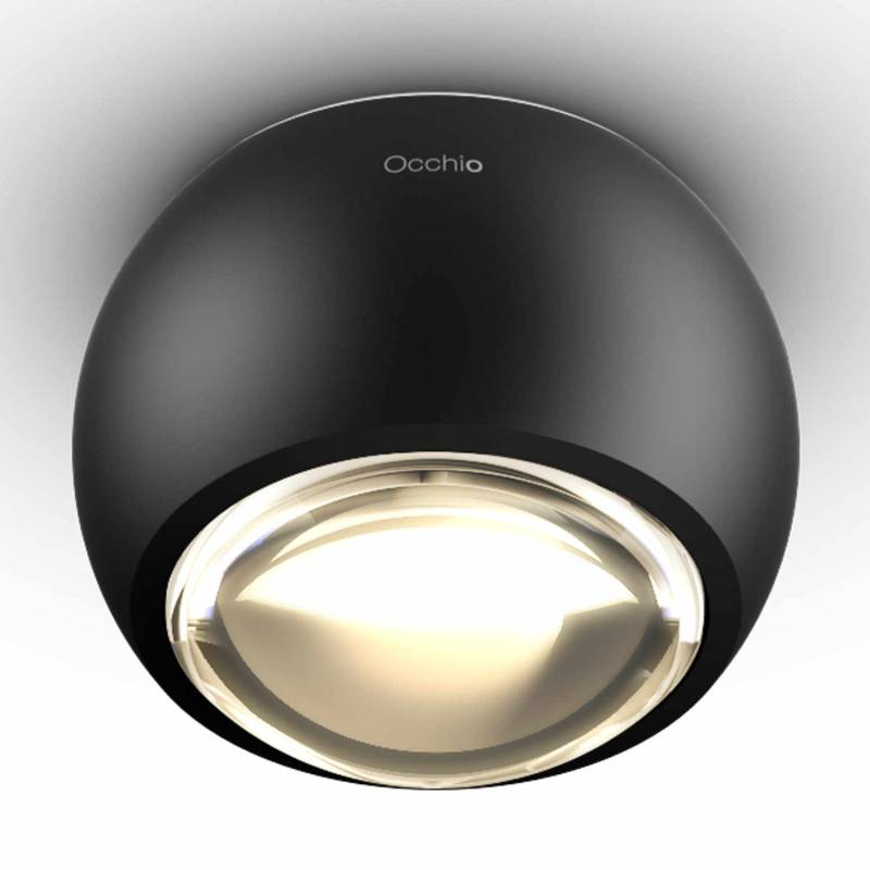ìo Spotlight alto v LED Deckenleuchte, Kopf / Base schwarz matt von Occhio