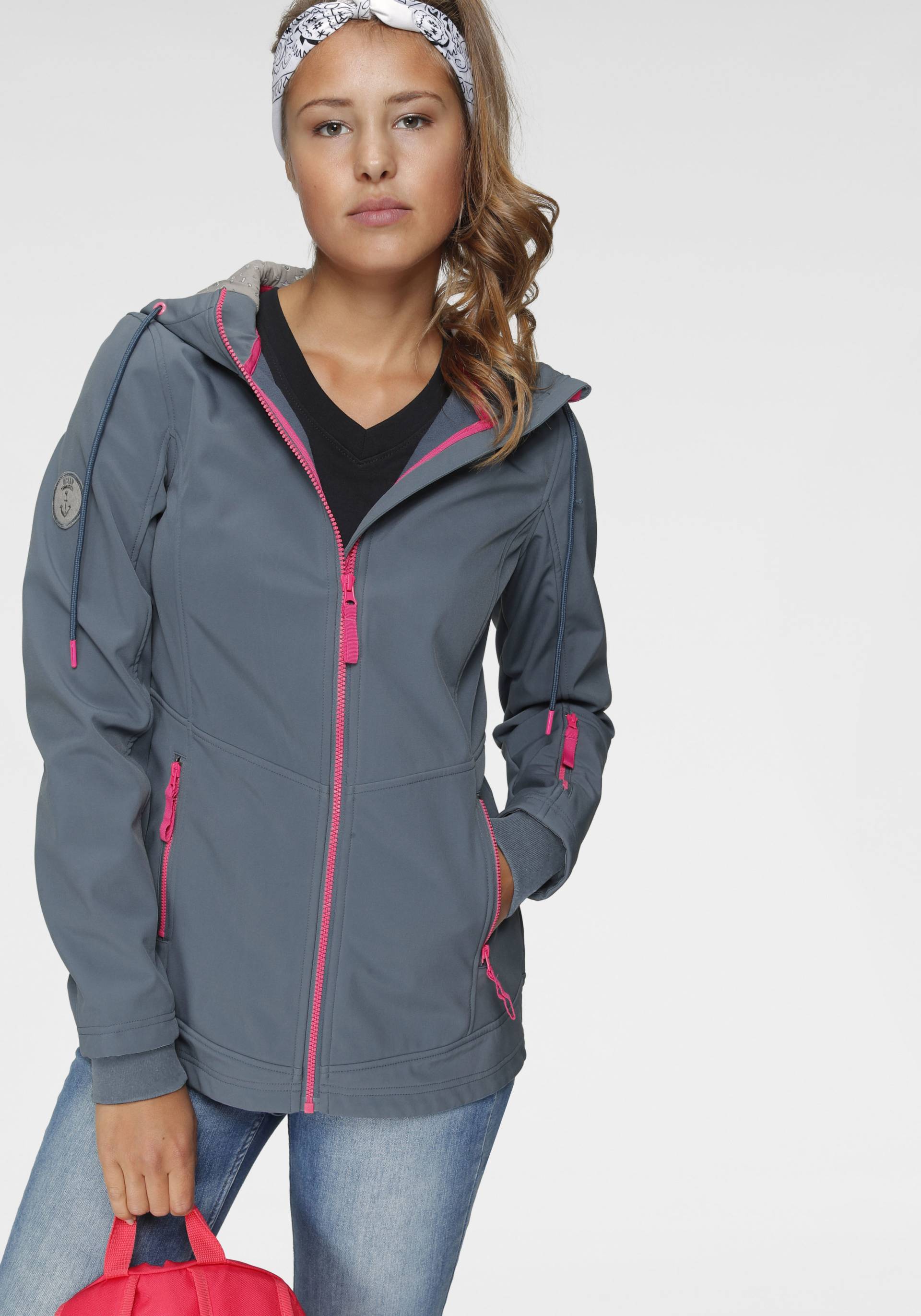 Ocean Sportswear Softshelljacke »aus recyceltem Polyester«, mit Kapuze von Ocean Sportswear