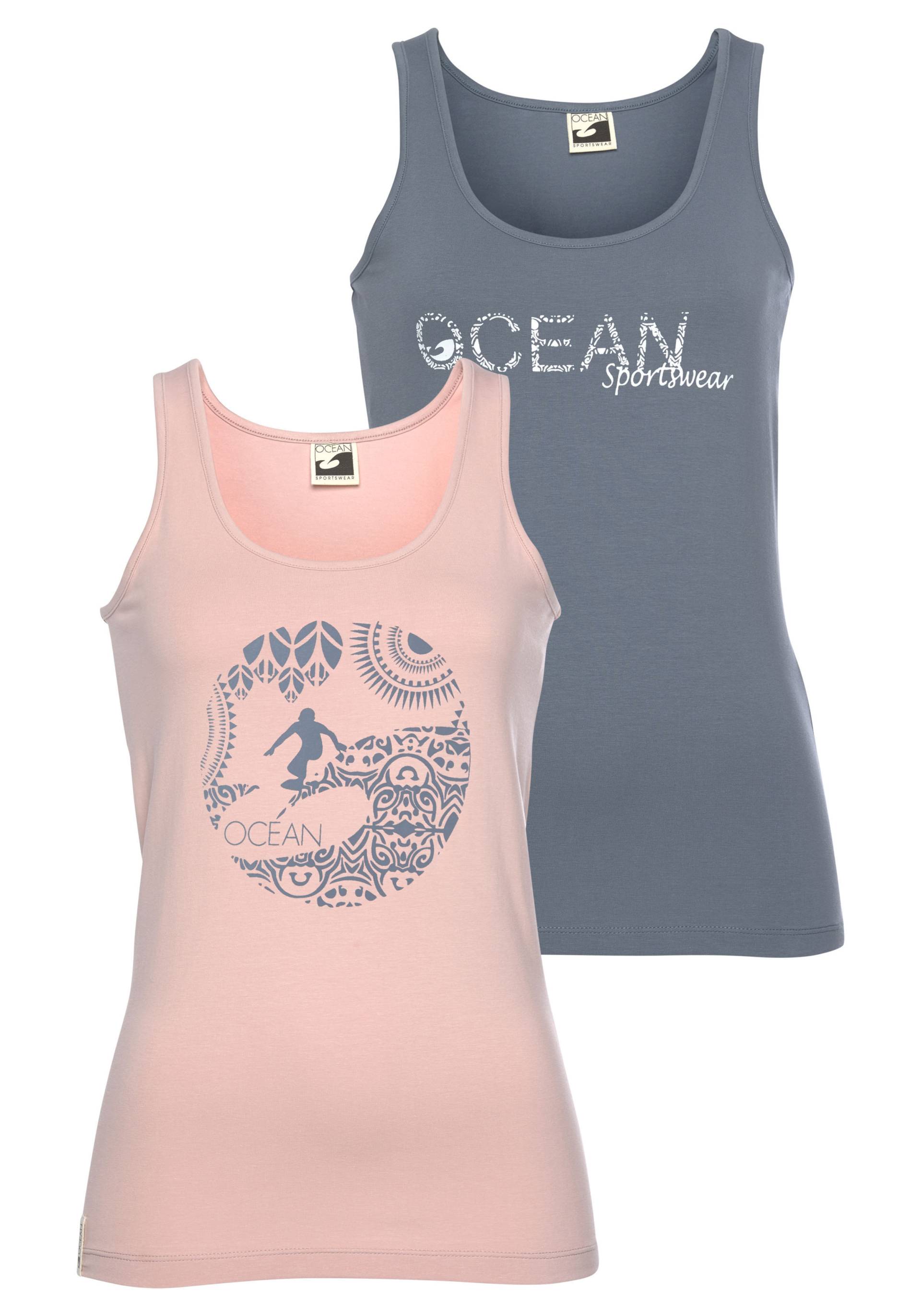 Ocean Sportswear Tanktop, (Packung, 2er-Pack), mit unterschiedlichen Drucken von Ocean Sportswear