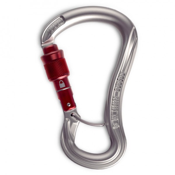 Ocun - Condor HMS Screw - HMS-Karabiner grau Ocun - Condor HMS Screw - HMS-Karabiner grau von Ocun