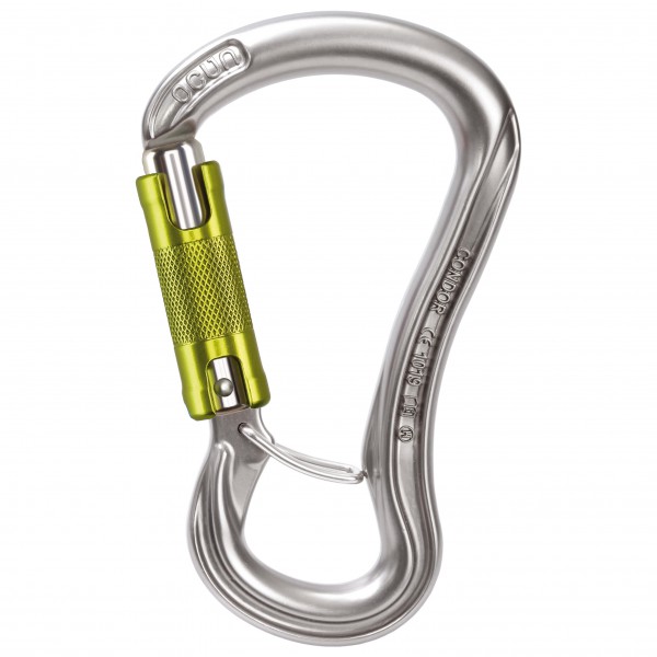 Ocun - Condor HMS Twist - HMS-Karabiner grau von Ocun