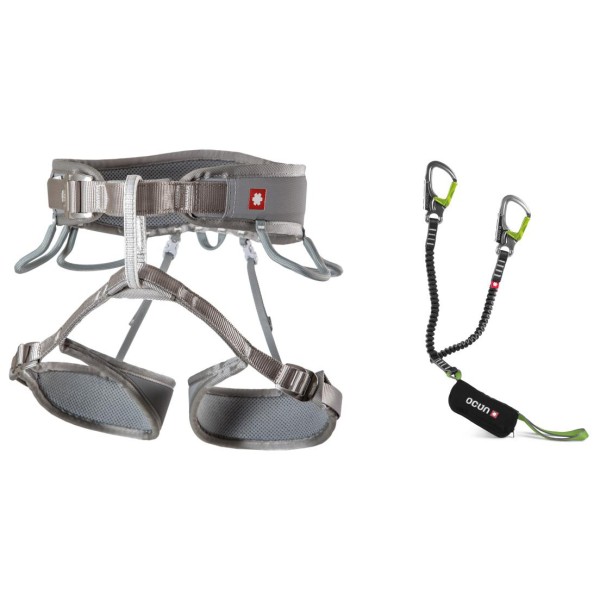 Ocun - Via Ferrata Twist Set - Kletterset Gr XS-M grau Ocun - Via Ferrata Twist Set - Kletterset Gr XS-M grau von Ocun