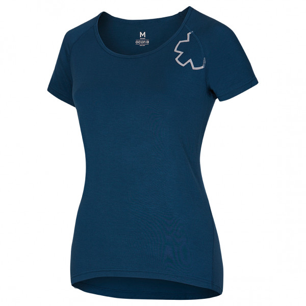 Ocun - Women's Bamboo T Blossom - T-Shirt Gr M blau Ocun - Women's Bamboo T Blossom - T-Shirt Gr M blau von Ocun