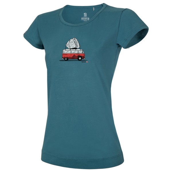 Ocun - Women's Classic T Bus-Stone - T-Shirt Gr L türkis von Ocun
