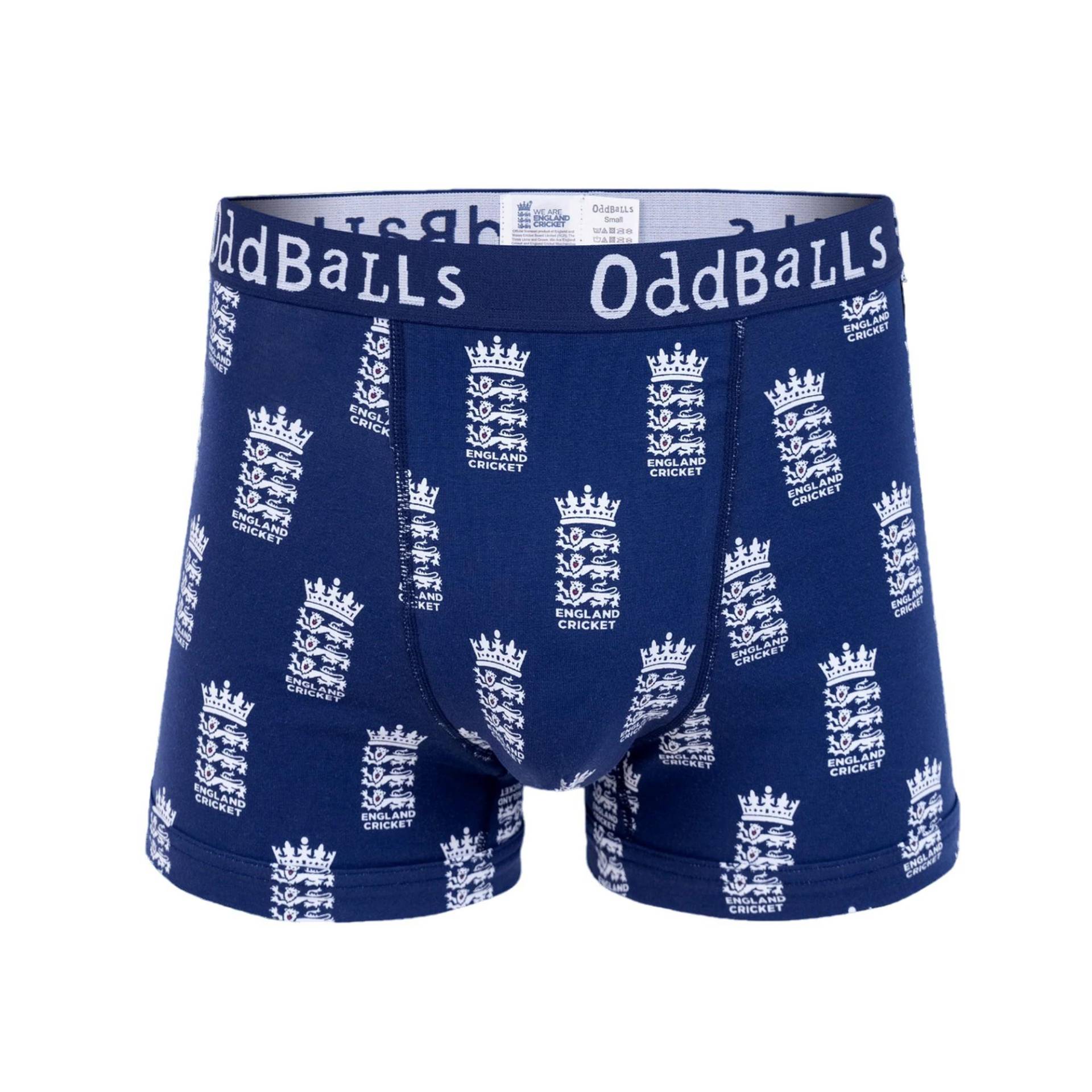 Boxershorts Herren Blau XL von OddBalls