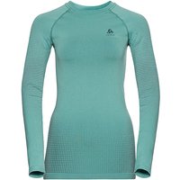 ODLO Damen Funktionsshirt WARM ECO Baselayer petrol | M von Odlo