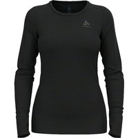 ODLO Damen Shirt Merino 200 schwarz | L von Odlo