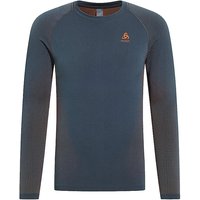 ODLO Herren Funktionsshirt WARM ECO Baselayer dunkelblau | S von Odlo