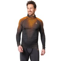 ODLO Herren Unterziehshirt Blackcomb mit Gesichtsschutz orange | M von Odlo