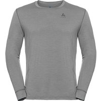 ODLO Herren Unterziehshirt Natural 100% Merino Warm grau | XXL von Odlo