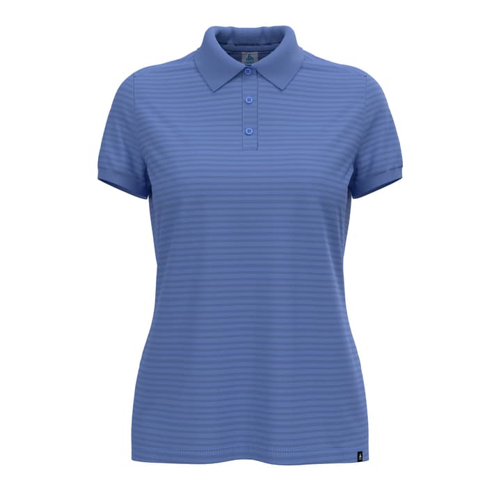 Odlo Ascent Natural Polo Shirt Kurzarmshirt blau von Odlo