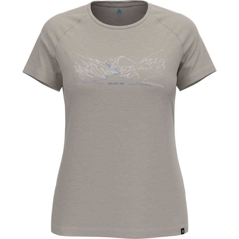 Odlo Damen Ascent PW 130 Run. Bike. Hike. T-Shirt von Odlo