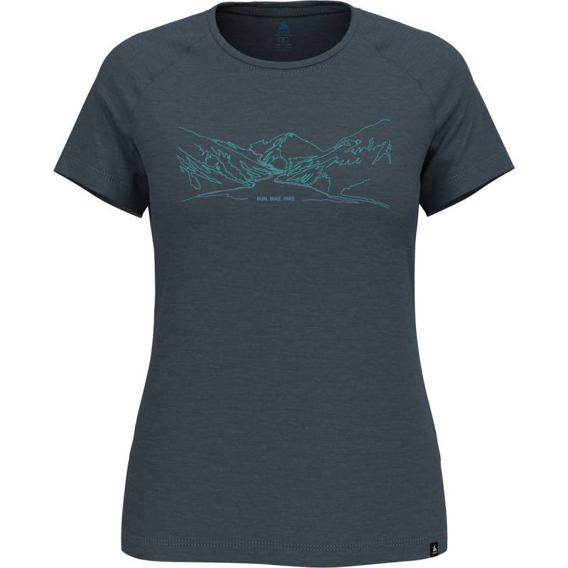 Odlo Damen Ascent PW 130 Run. Bike. Hike. T-Shirt von Odlo