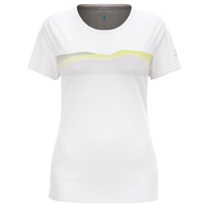 Odlo F–Dry Ridgeline Print T-Shirt mit tailliertem Schnitt von Odlo