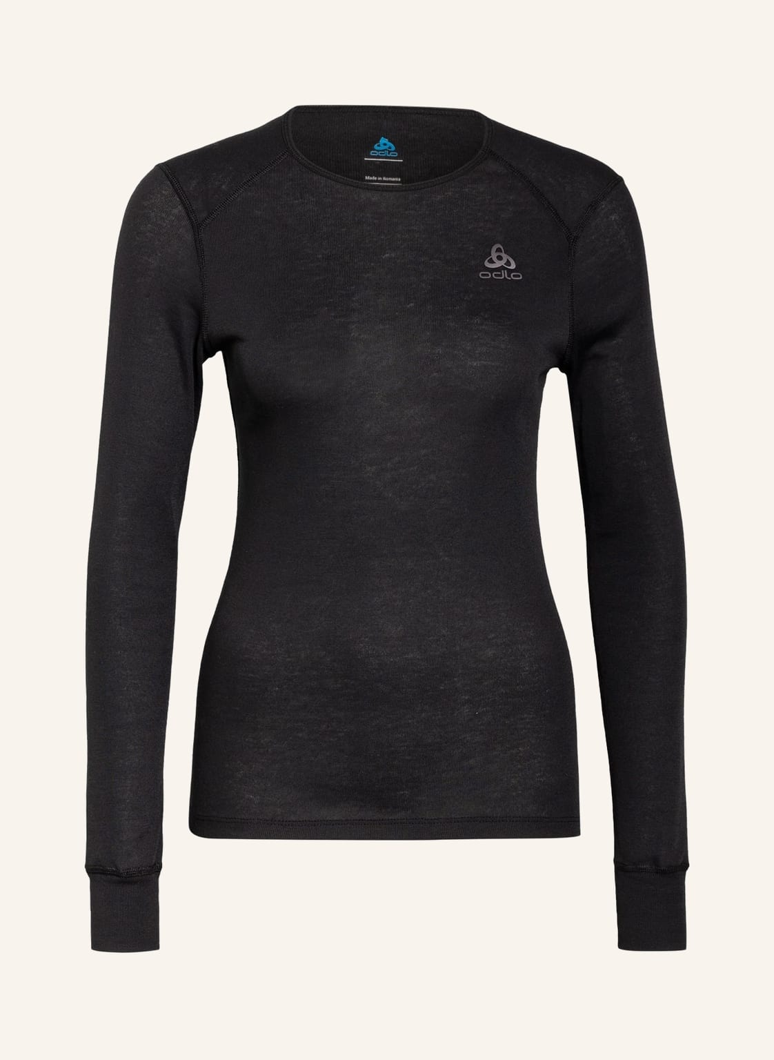 Odlo Funktionswäsche-Shirt Active Warm Eco schwarz Odlo Funktionswäsche-Shirt Active Warm Eco schwarz von Odlo