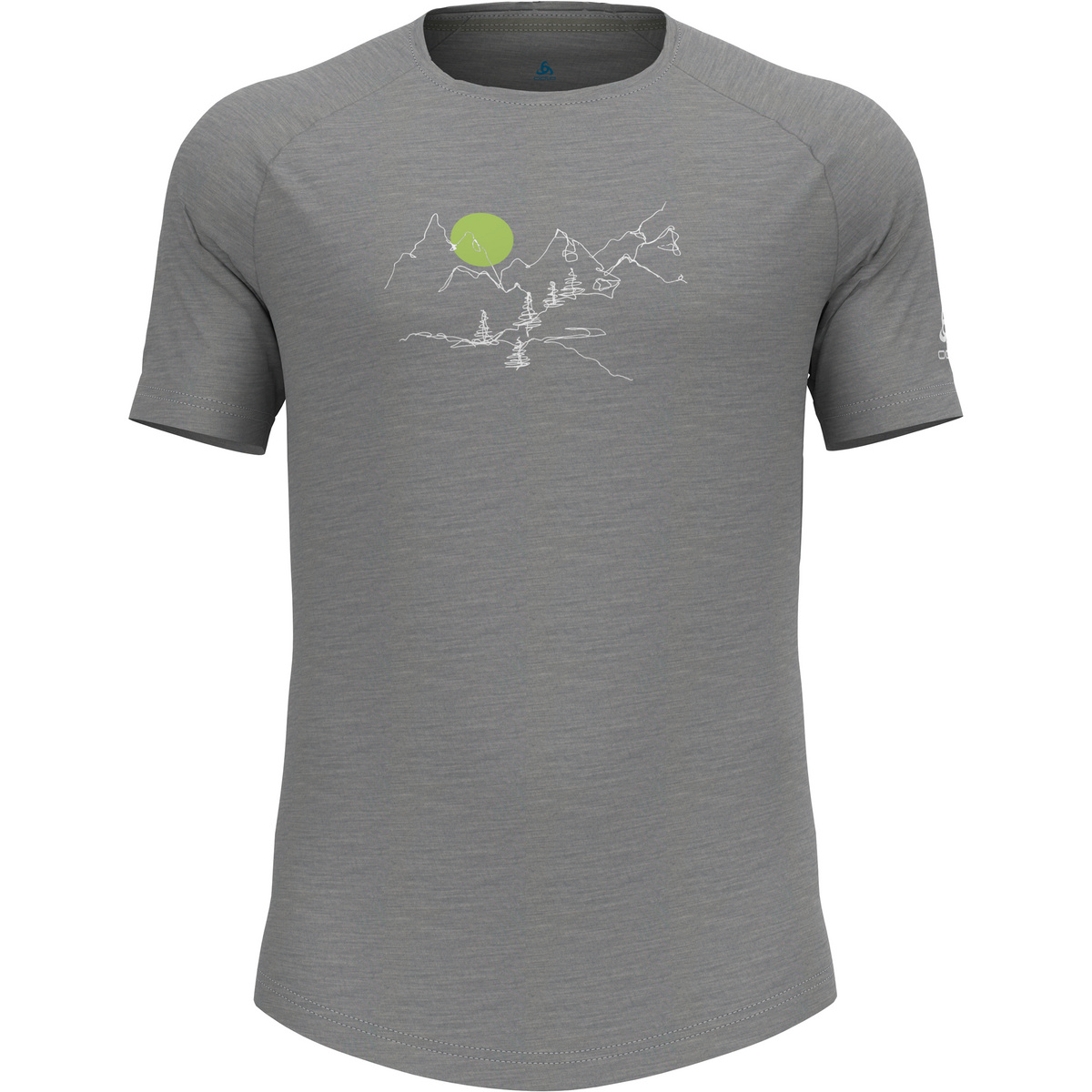 Odlo Herren Ascent PW 130 Landscape T-Shirt von Odlo