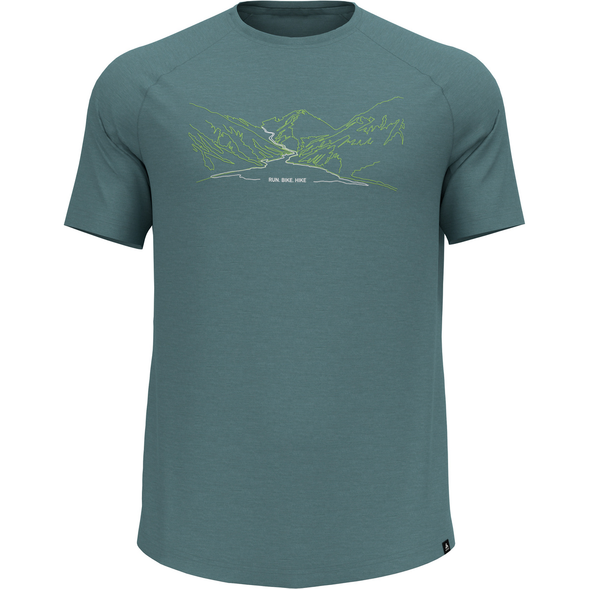 Odlo Herren Ascent PW 130 Run. Bike. Hike. T-Shirt von Odlo