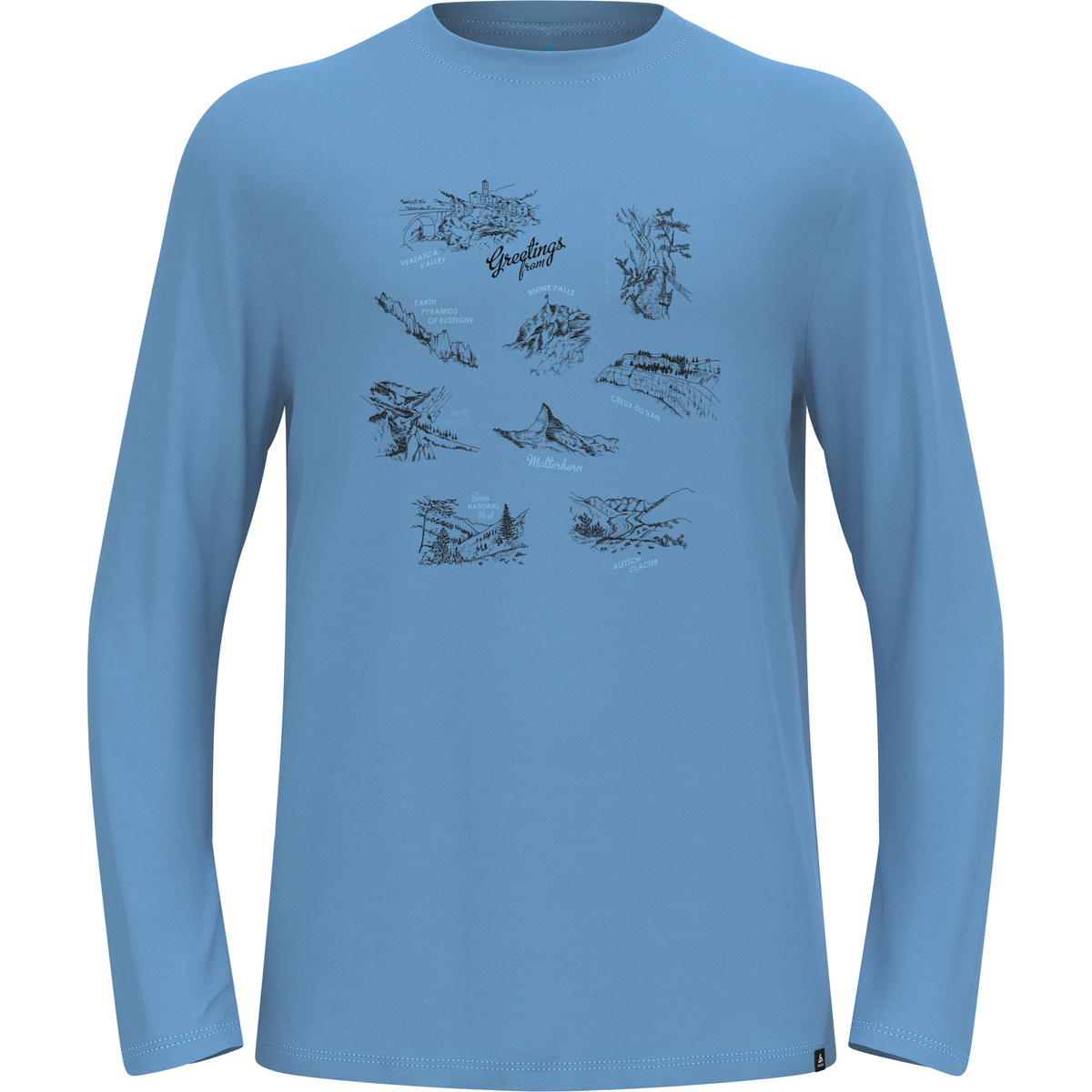 Odlo Herren Merino 200 Tourist Longsleeve Odlo Herren Merino 200 Tourist Longsleeve von Odlo