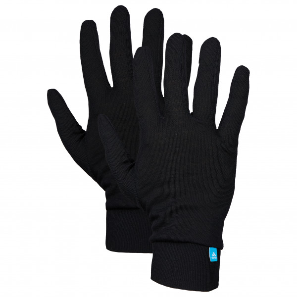 Odlo - Kid's Gloves Active Warm Eco - Handschuhe Gr S - 4-6 Years;XL - 10-12 Years;XXS - 1-2 Years grau;rot;schwarz von Odlo