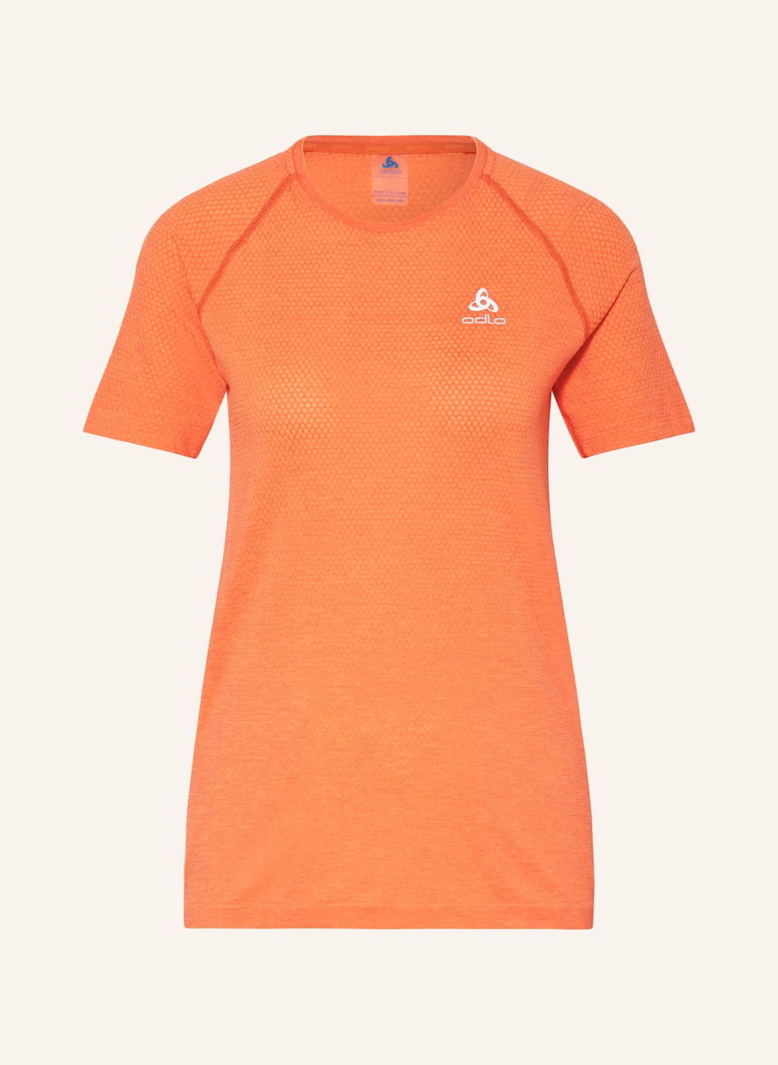 Odlo Laufshirt Essential Seamless orange von Odlo