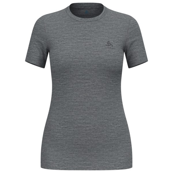 Odlo - Women's Merino 160 Baselayer Crew Neck S/S - Merinounterwäsche Gr M grau von Odlo