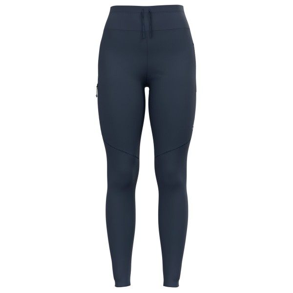 Odlo - Women's Zeroweight Pro Windproof Warm Tights - Langlaufhose Gr L;M blau;schwarz von Odlo