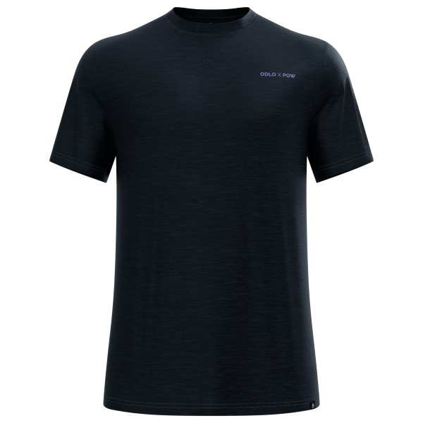 Odlo - X Pow Merino Tencel T-Shirt Crew Neck S/S - Merinoshirt Gr M schwarz von Odlo