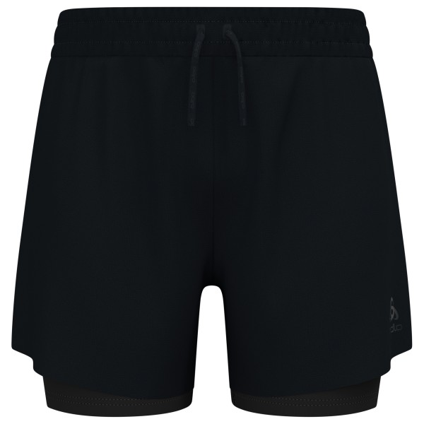 Odlo - Zeroweight 5'' 2-In-1 Short - Laufshorts Gr M schwarz von Odlo