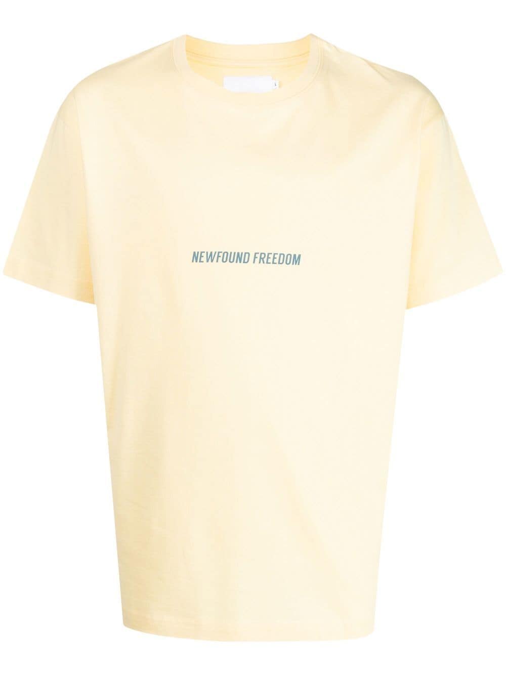 Off Duty Newfound Freedom cotton T-shirt - Yellow von Off Duty