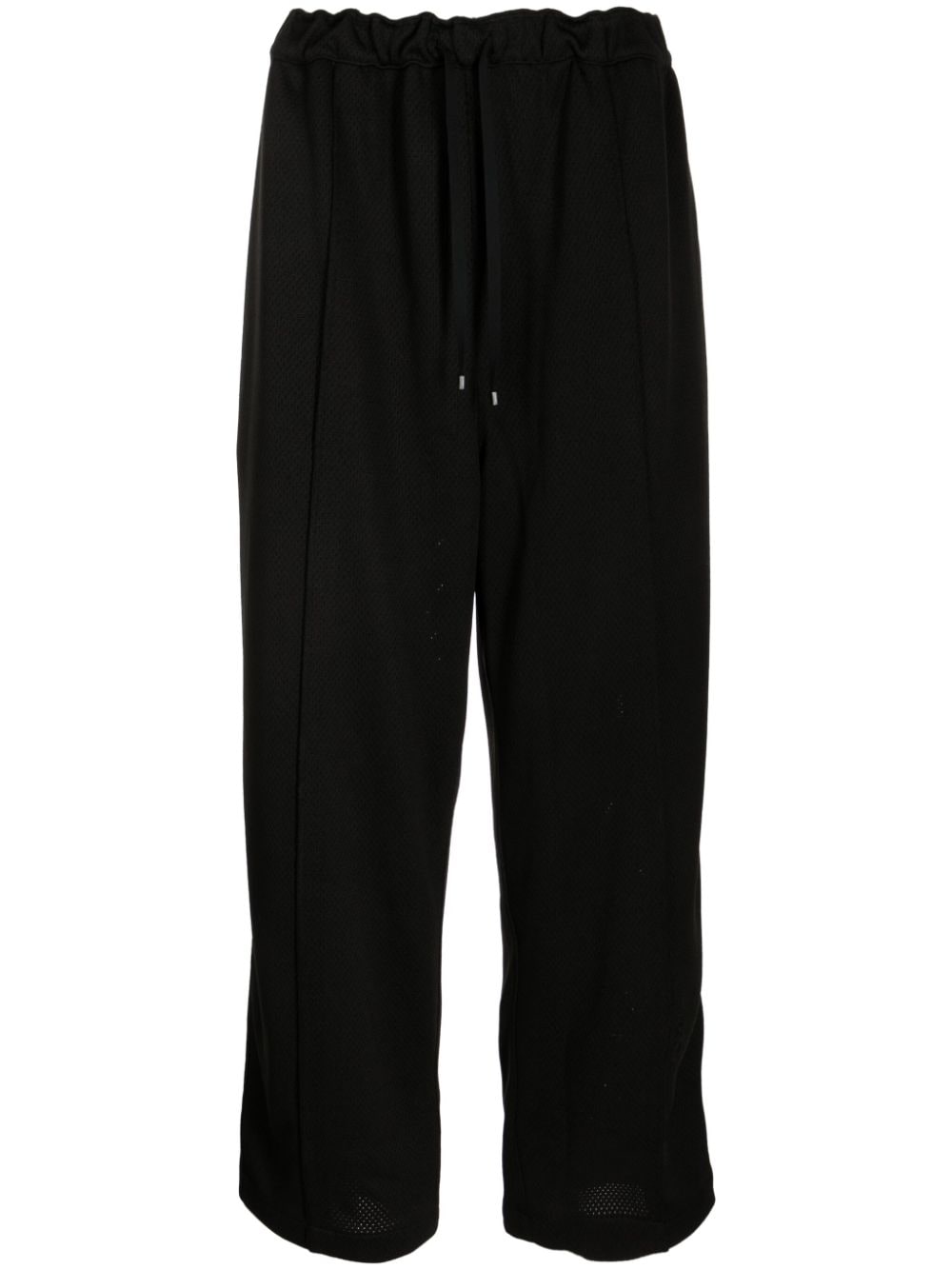 Off Duty Paak mesh-design track pants - Black von Off Duty