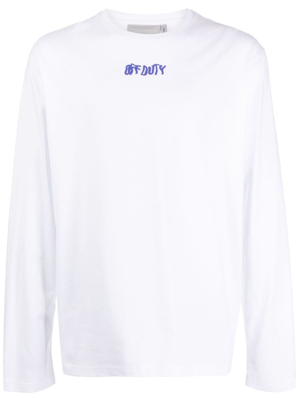 Off Duty Stay Wavy long-sleeve T-shirt - White von Off Duty