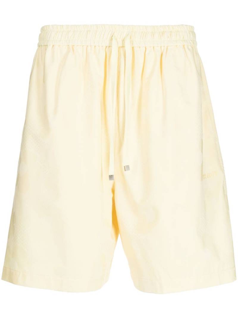 Off Duty Uji stretch-design shorts - Yellow von Off Duty