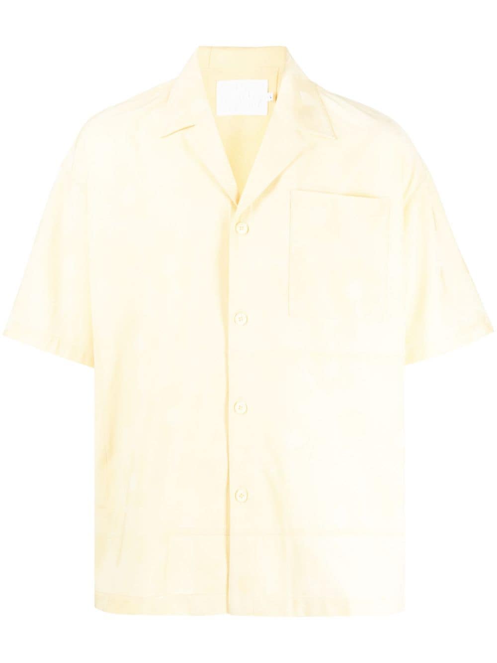 Off Duty camp-collar short-sleeve shirt - Yellow von Off Duty